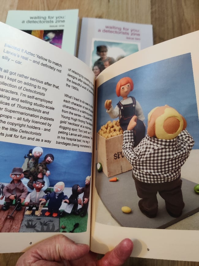 Waiting for You: A Detectorists Zine bundle