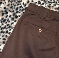 Image 5 of (34) vintage rusty brown baggy shorts