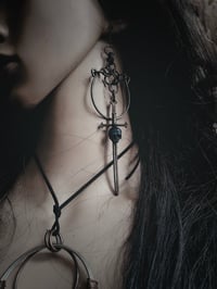 Image 2 of Swords & skulls earrings 