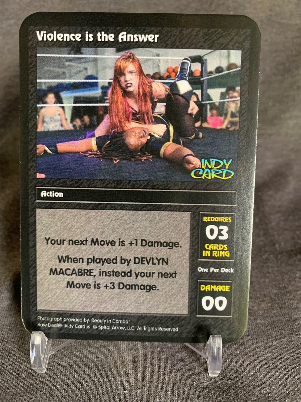 Trading card