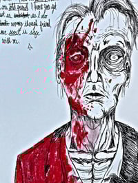 Image 2 of 14x17in. Drawing “Phantom”