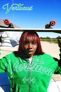 Image 4 of VERTUEUX LUCKY GREEN HOODIE