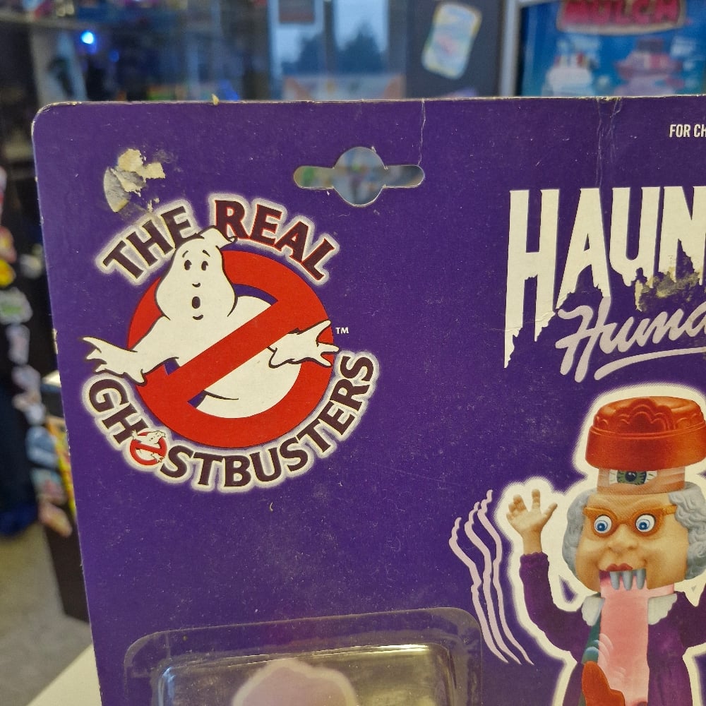 Image of Kenner The Real Ghostbusters Haunted Humans Granny Gross Ghost Action Figure (Carded)