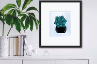 Image 3 of 'Serene Succulent' Print