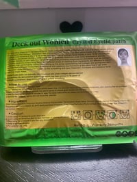 Image 2 of 4 pairs of Deck out Women Crystal Eyelid patch