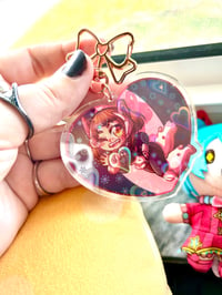 Image 3 of BNHA / MHA Character Charms 3 Inches Holographic
