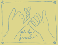 Pinky Promise Print