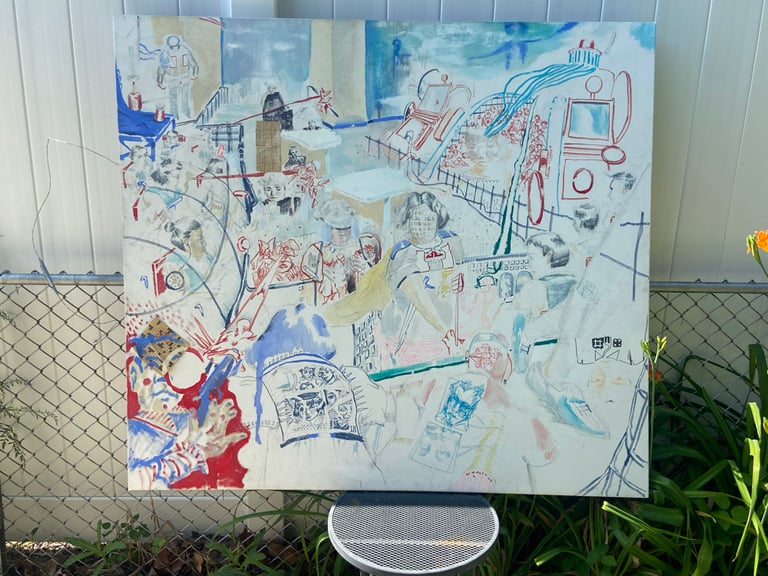 Homefigure Original Canvas Painting