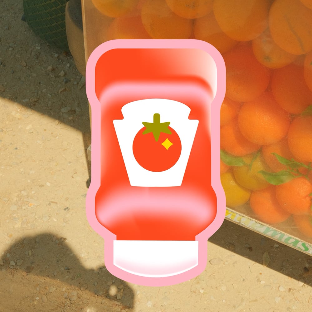 Image of KETCHUP STICKER
