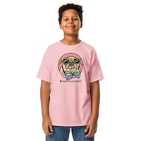Image 1 of Youth Tee- Rainbow Toby Pug