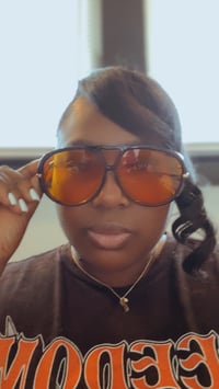 Image 3 of Luxury Oversized Sunglasses Black 