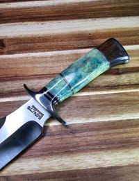 Image 3 of Impact Cutlery Custom Fixed Blade Large Bowie Knife UNUSED 12" Handmade Knives