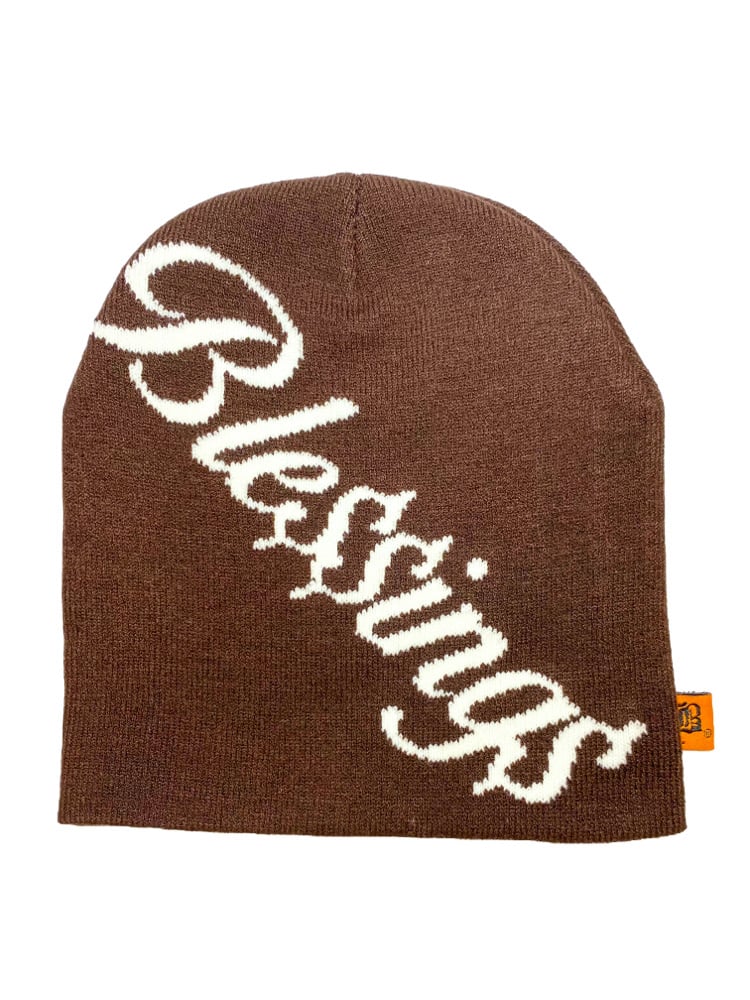 Image of BLE$$ING$®️ BRN SKULL CAP