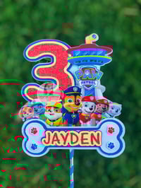 Image 2 of Paw patrol 3D cake topper