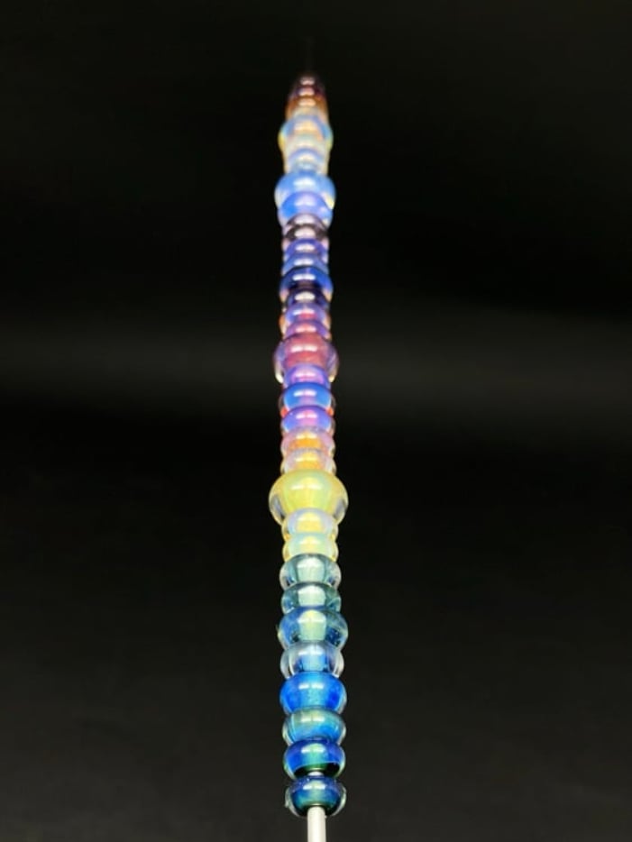 Set of 35 Rainbow Boro Beads Image 4
