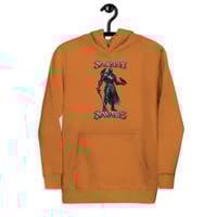 Image 2 of Unisex Hoodie, Sacred Savage Ravens & Knight Gothic Hoodie