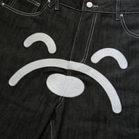 Image 2 of “Sad Face” Bimsee Bear Jeans