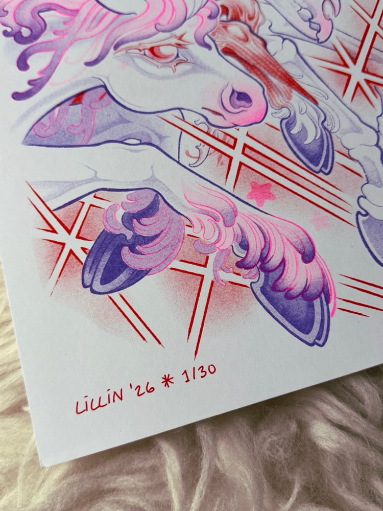 Entropy Risograph Print