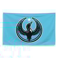 Minnesota Rebel Loon Flag - Light Blue