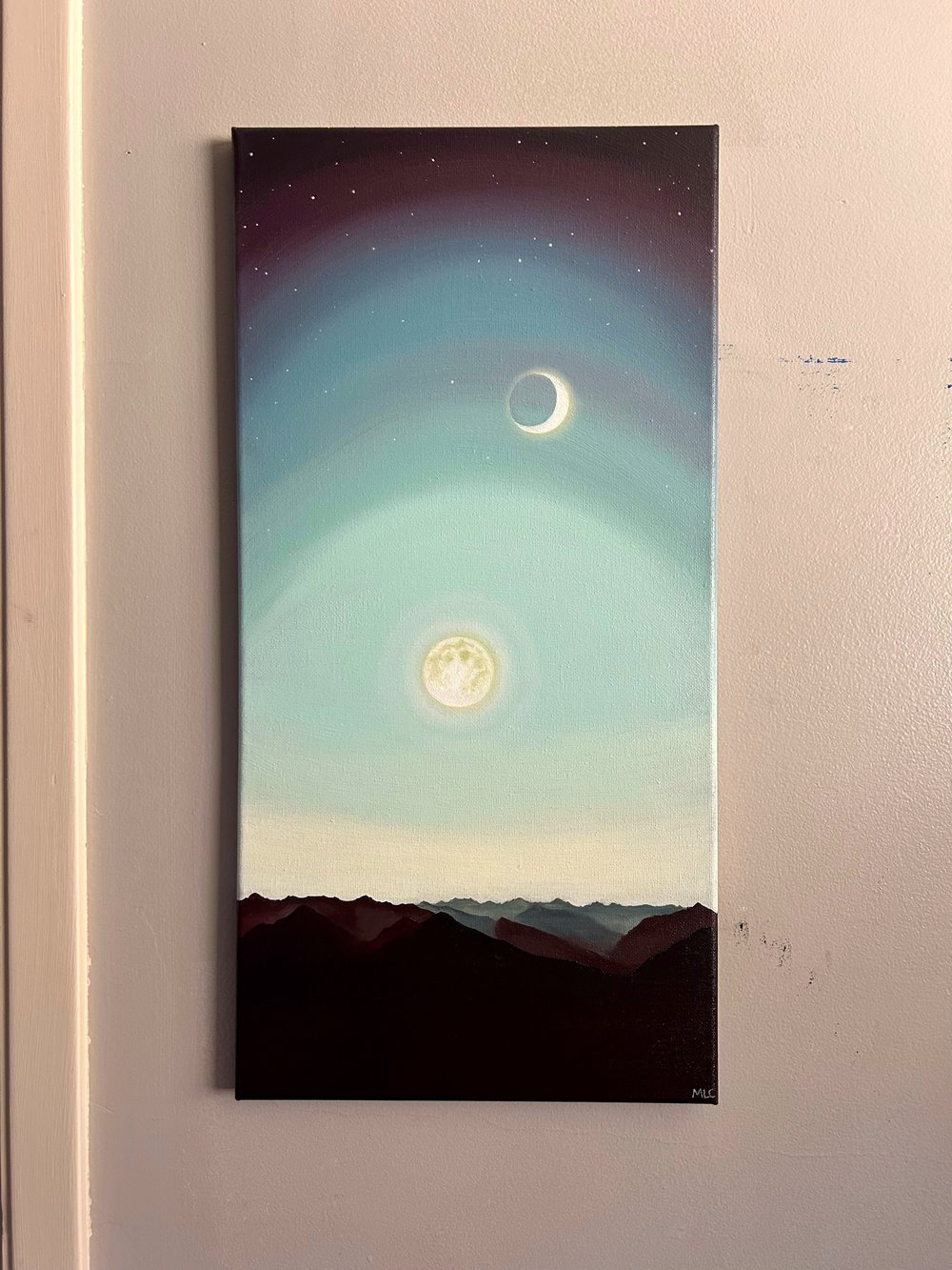 “Elsewhere” Original Oil Painting