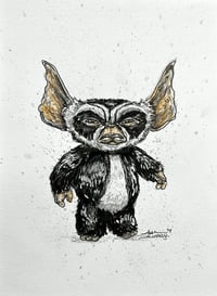 Image 1 of George - Daily Halloween 5x7 Plus Mini Mogwai Ball - Creepy Cuties And Killer Kaijus 