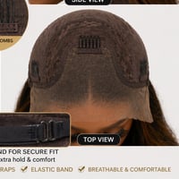 Image 5 of Candace 16” Curly 13X6 Lace Front Wig with Natural Look and Soft Texture for Everyday Wear