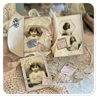 Image 5 of Sweet Josselyne a vintage French lace snippet book and box