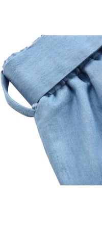 Image 4 of Wide Leg Soft Denim
