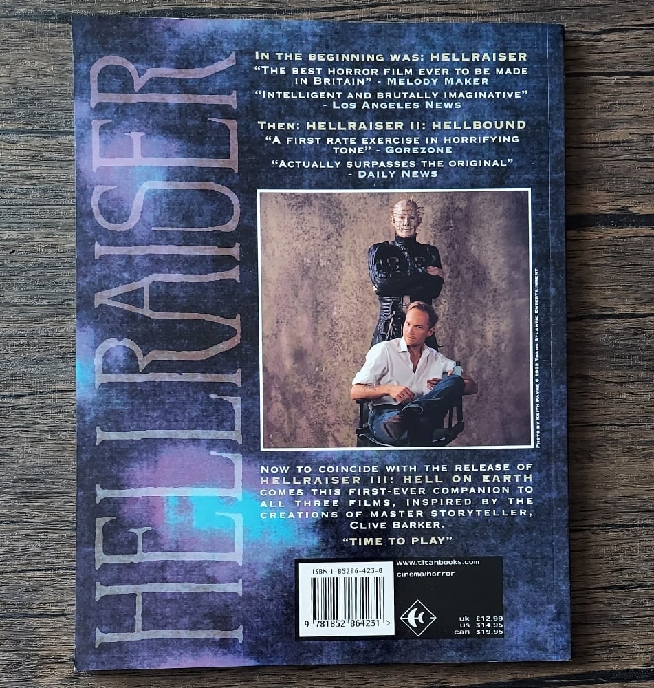 The Hellraiser Chronicles, by Clive Barker & Stephen Jones