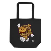 Image 2 of Fight FSHD Eco Tote Bag Black