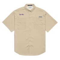 Image 1 of Tiger Mafia Men’s Columbia short sleeve button shirt