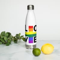 Image 1 of PRIDE LOVE Stainless Steel Water Bottle