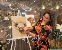 Paint and Prosecco at Treswell Retford - Hedgehog and Snail