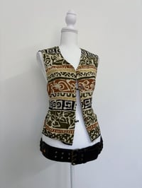Image 1 of Vintage brown vest // M