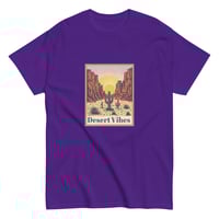 Image 4 of Unisex classic tee, Desert Vibes Cactus Sunset Tee