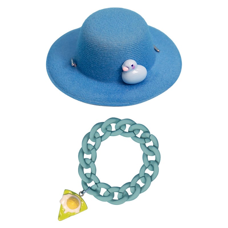 Image of Compatible with Eilik Robot Interaction Exclusive Clothing Toy Accessories  (Only Includes Hat and N