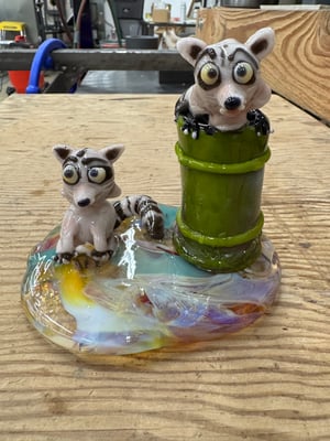 Image of Raccoons at the Park