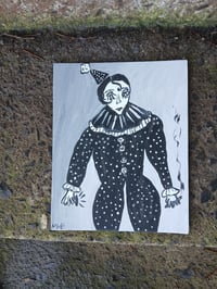 Image 4 of Black And White Clown 