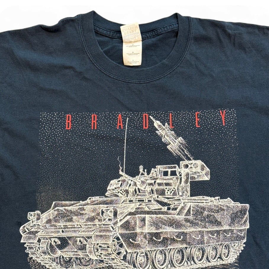 Image of 1990s Bradley Tank Blackbird Graphic Tee (L)