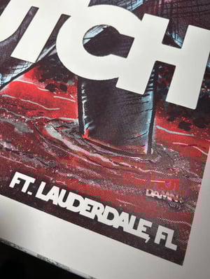 CLUTCH GIG POSTER FORT LAUDERDALE 2025