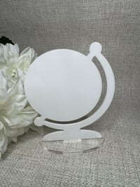 Acrylic Globe with stand Blank