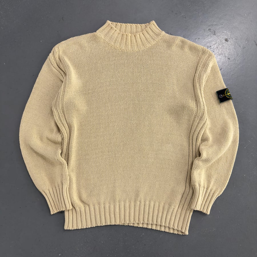 Image of SS 1998 Stone Island heavyweight knit, size XL