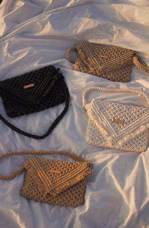 Image of Off white Clutch bag
