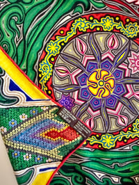 Image 5 of Hermès Cashmere Shawl "L'Arbre du Vent" by Montserrat Gonzalez-Lugo 140cm