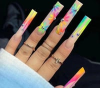 Image 3 of Nails - Long Luxury (Multi-Color)