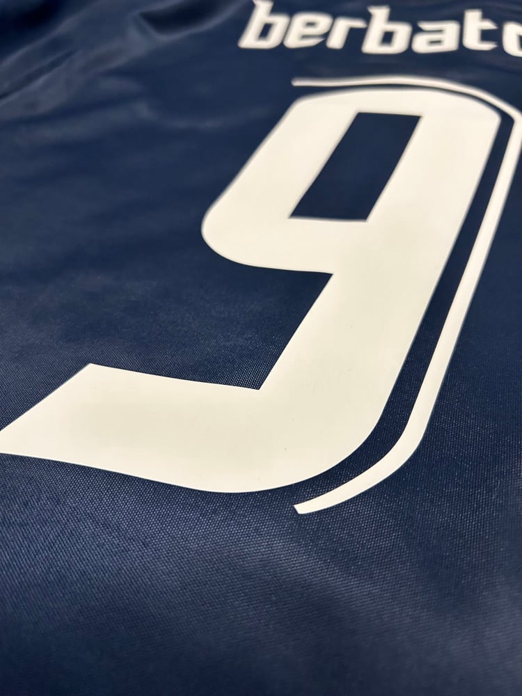 Image of Tottenham Hotspur “BERBATOV 9” 2007/08 Away Shirt + UEFA patch (XL)