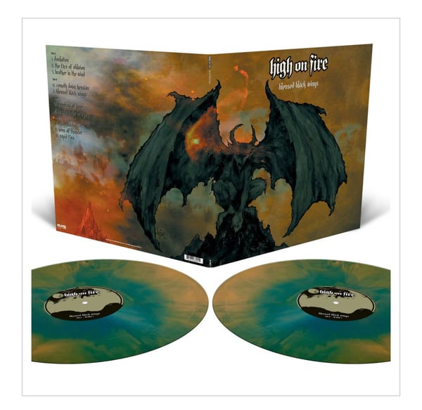 Image of High On FIre- Blessed Black Wings