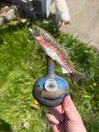 Image 2 of Trout Water Vase 