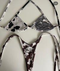 Image 2 of Neutral Cowhide Swimsuit