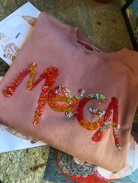 Image 1 of Suadoiro bordado a man. MEIGA ROSA. Talla L/XL oversize!